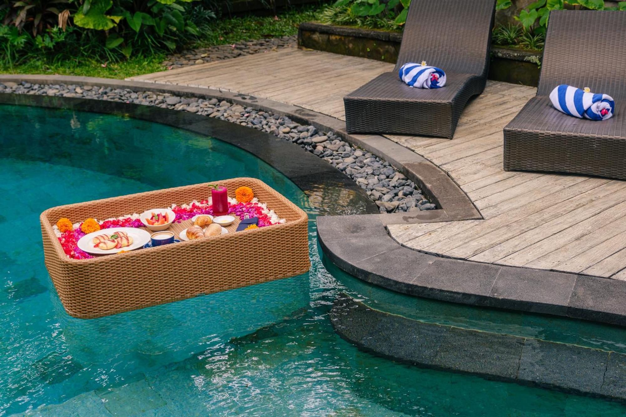 Chandi Hotel Ubud Exterior foto