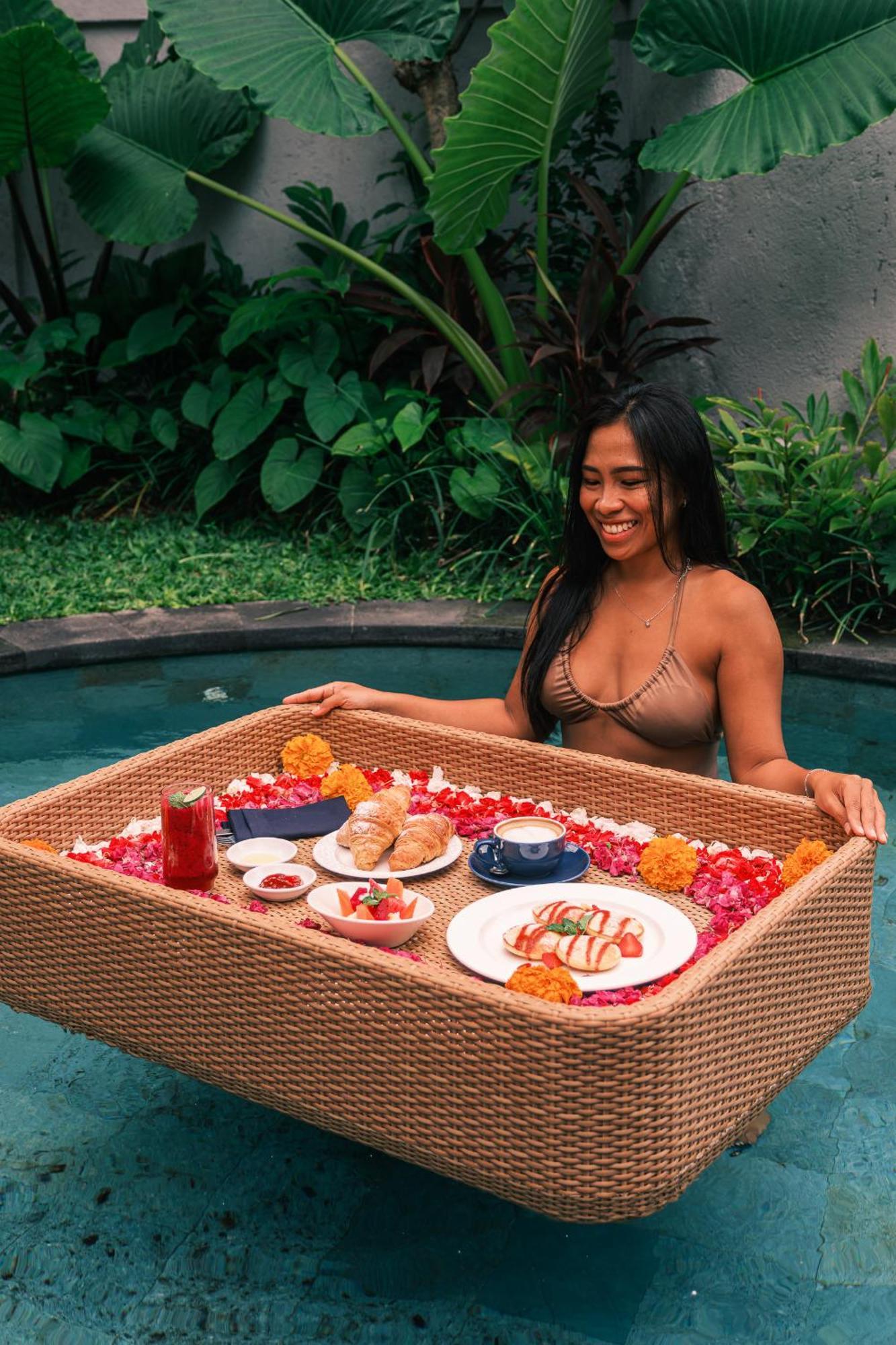 Chandi Hotel Ubud Exterior foto