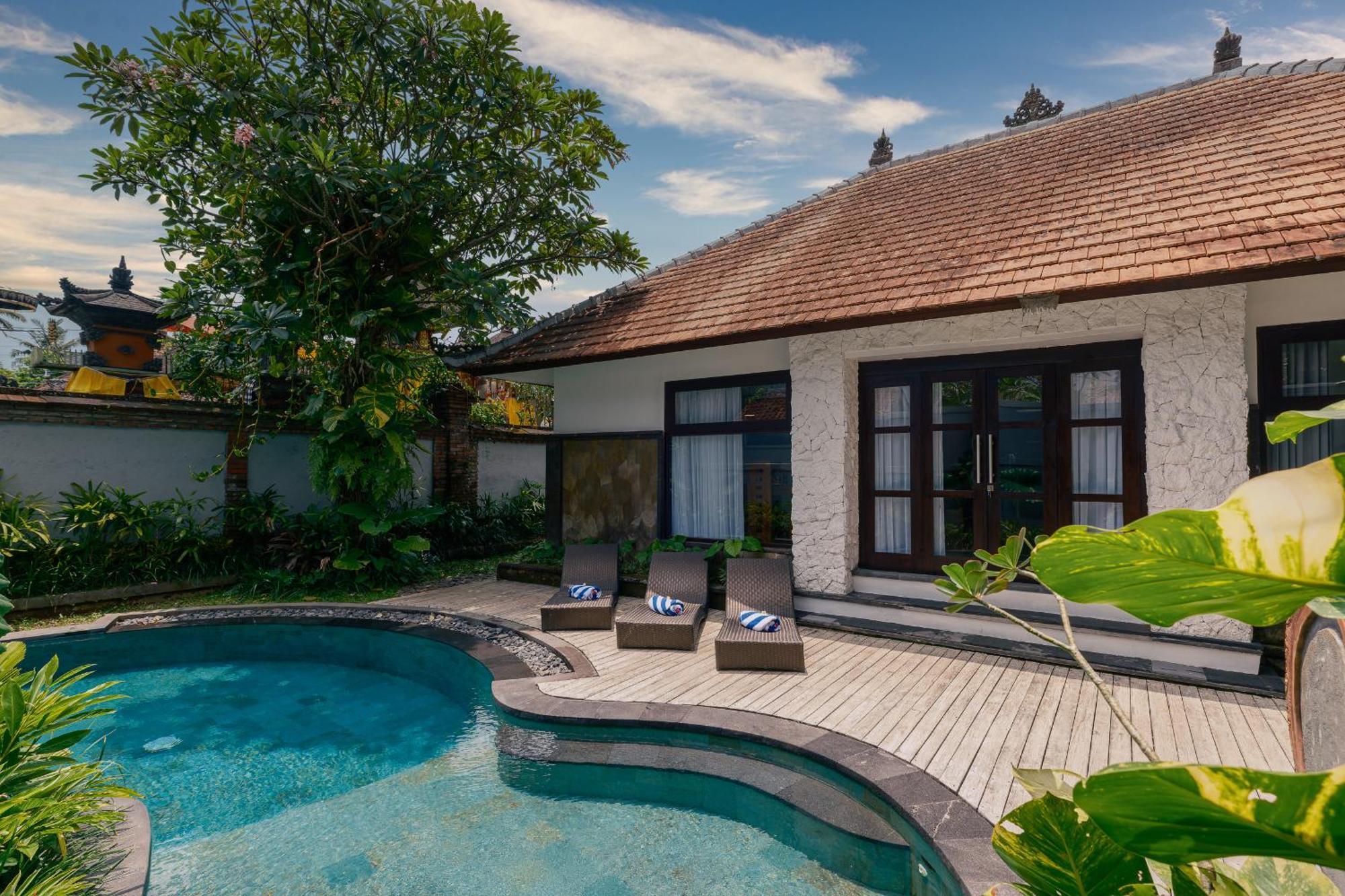 Chandi Hotel Ubud Exterior foto