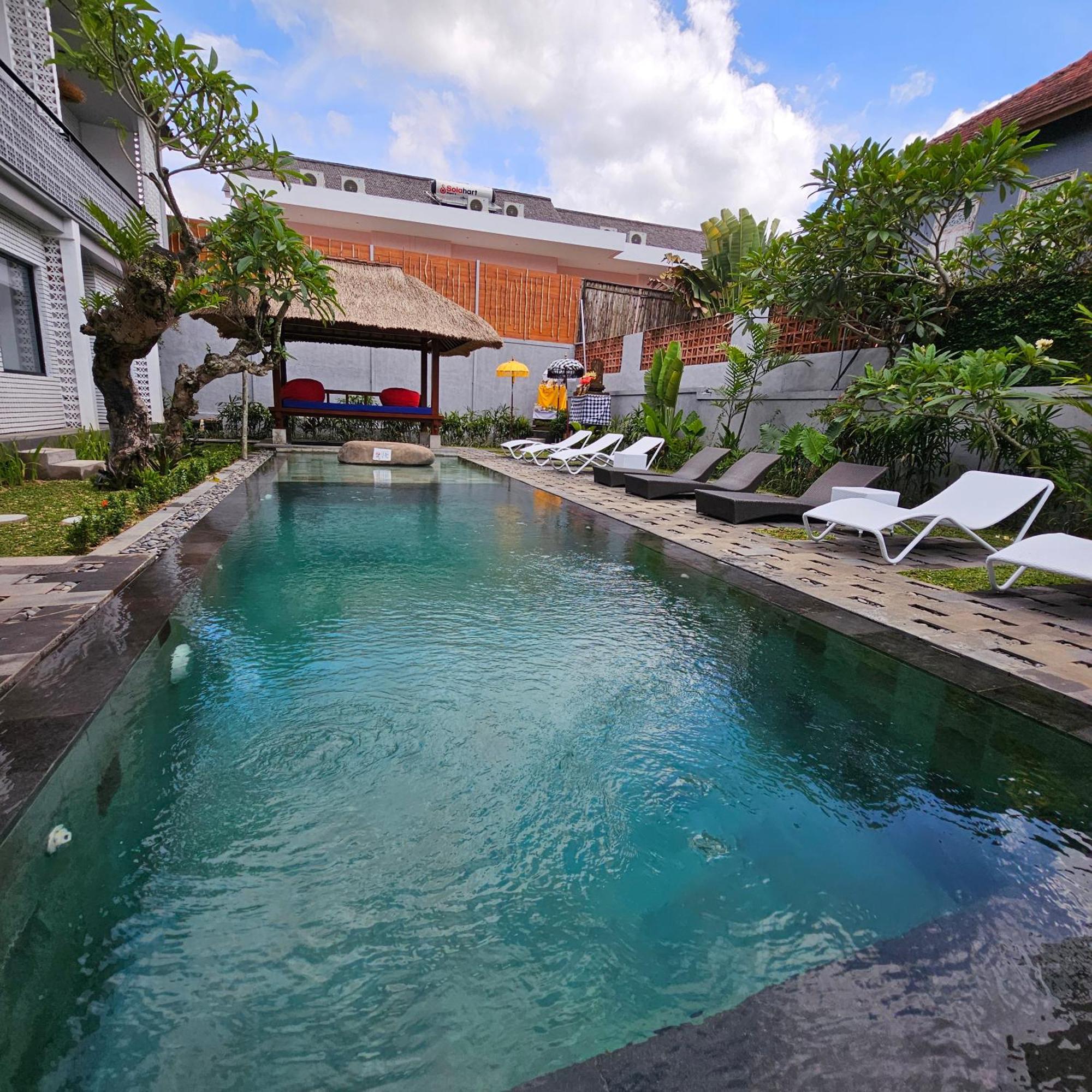 Chandi Hotel Ubud Exterior foto